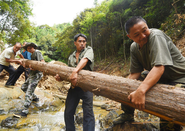 资兴 ：生产自救  重建家园