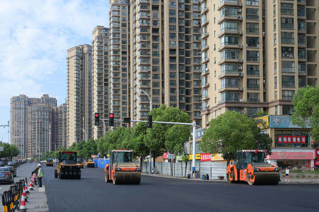城市建设，道路提质改造，全球湘商大会