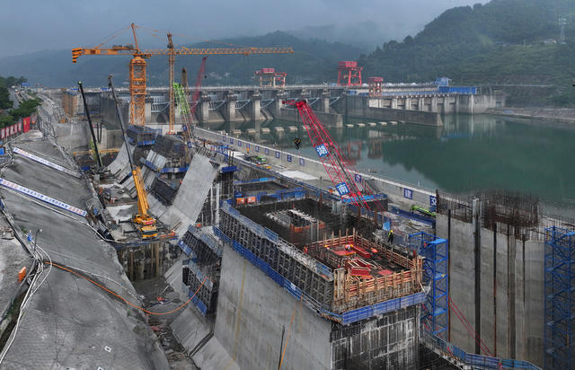 沅水航道建设忙
