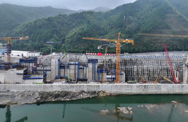 沅水航道建设忙