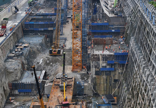 沅水航道建设忙