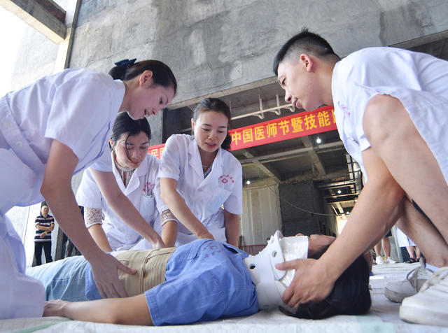 嘉禾：医疗技能比武  提升医护水平