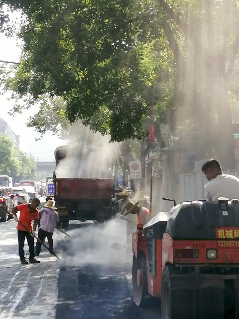 供水  道路平整