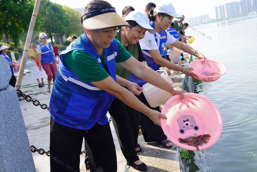 永州市：10万尾鱼苗放入湘江