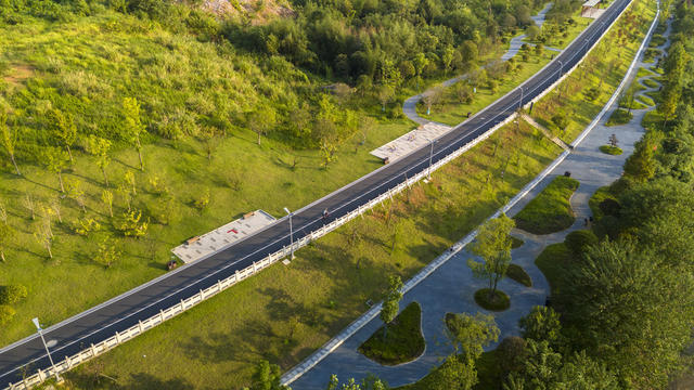 娄底 护水 生态长廊 生态优先 和谐 绿色 获得感