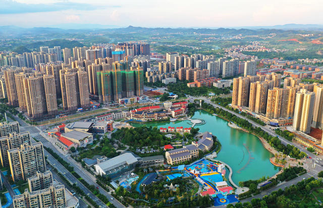 嘉禾：生态公园景色美