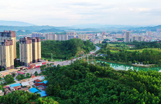 嘉禾：生态公园景色美