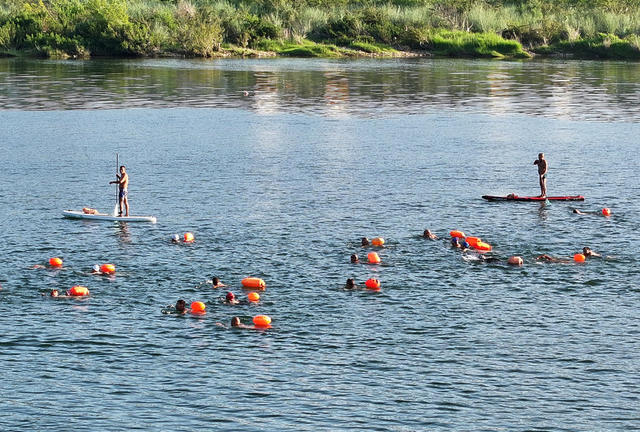 全民健身 畅游沅水