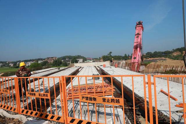 快速路  施工  建设  工程  交通  湖南邵阳