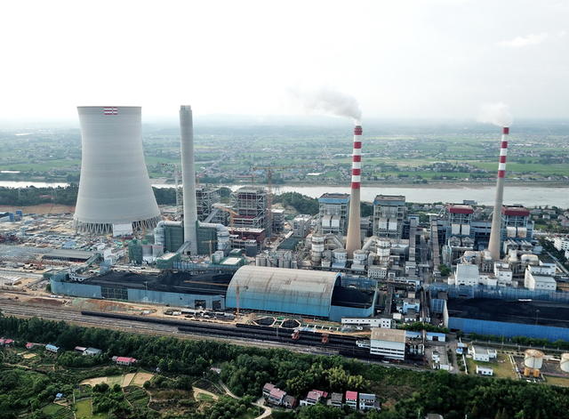 益阳囗电厂囗建设