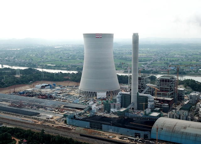 益阳囗电厂囗建设