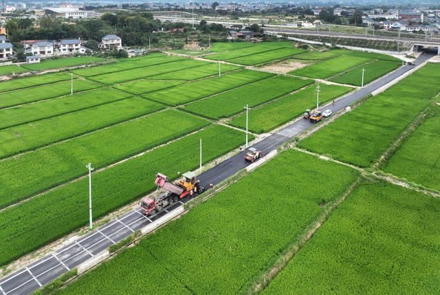 农旅融合筑路忙