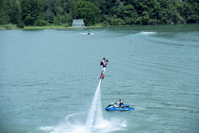 涟源 地质公园 戏水避暑  水上运动