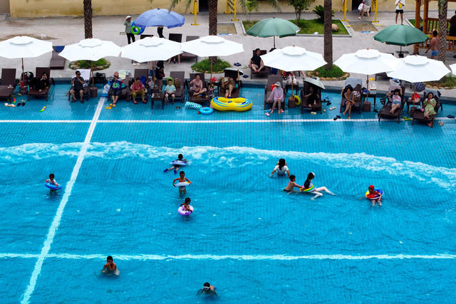 水上乐园 戏水  消暑 清凉 玩水 夏天