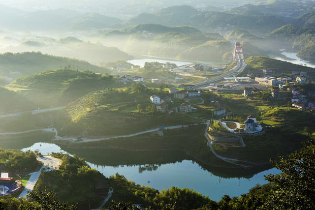 水库  生态  乡村