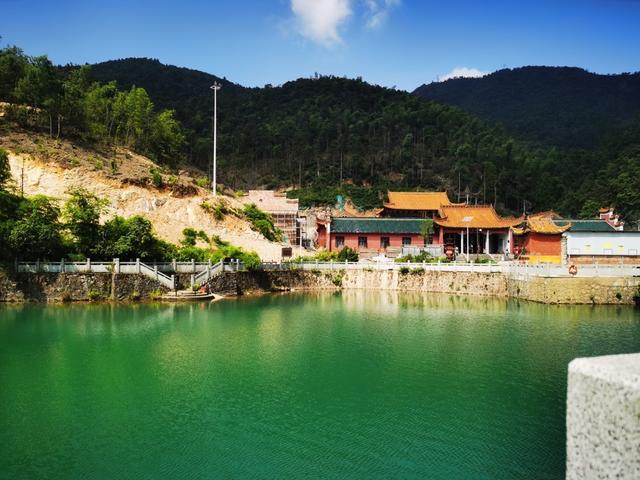 山景，寺庙，
