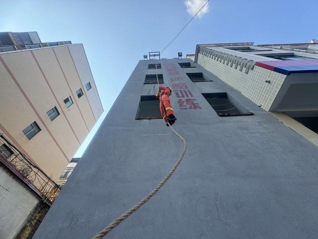 消防 高温 烈日 练兵 