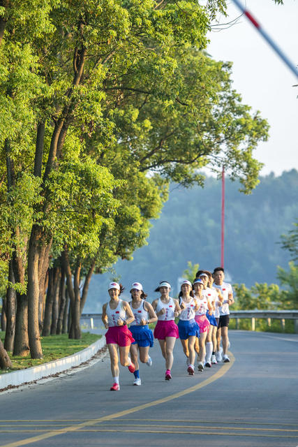 娄底 全民健身日  晨跑