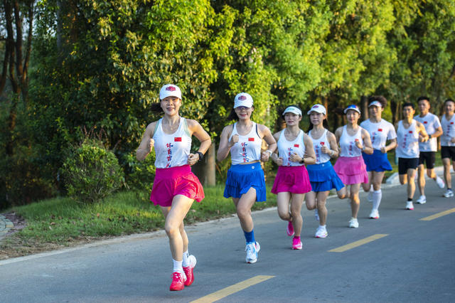 娄底 全民健身日  晨跑