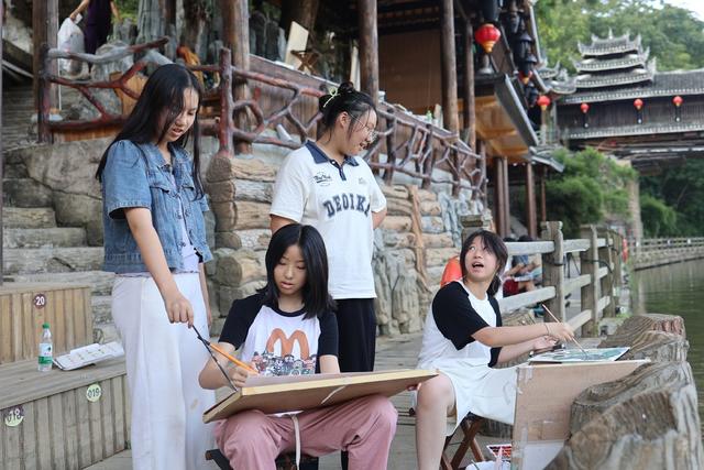 旅游、乡村、研学游、侗族、写生