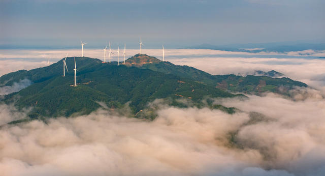 风电发电 通道县