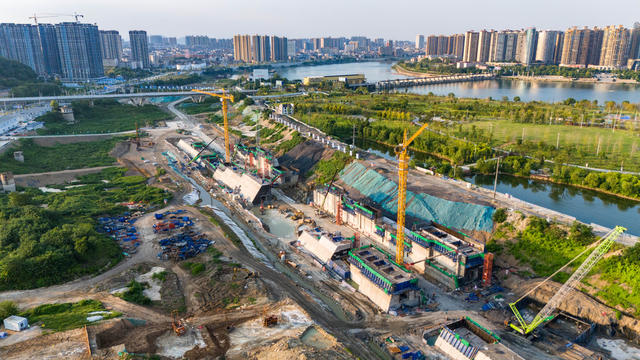 航道建设 船闸