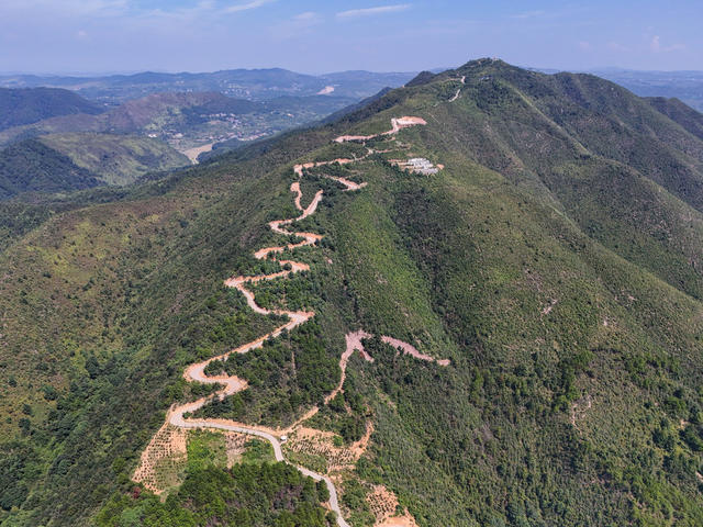 公路  山路  弯弯  致富路  风景  旅游