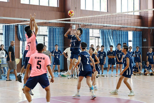体育 排球  赛  学生 教育 阳光体育 运动 运动场 学校 芙蓉  运动员