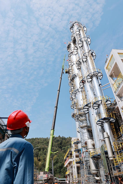 项目建设迎国庆