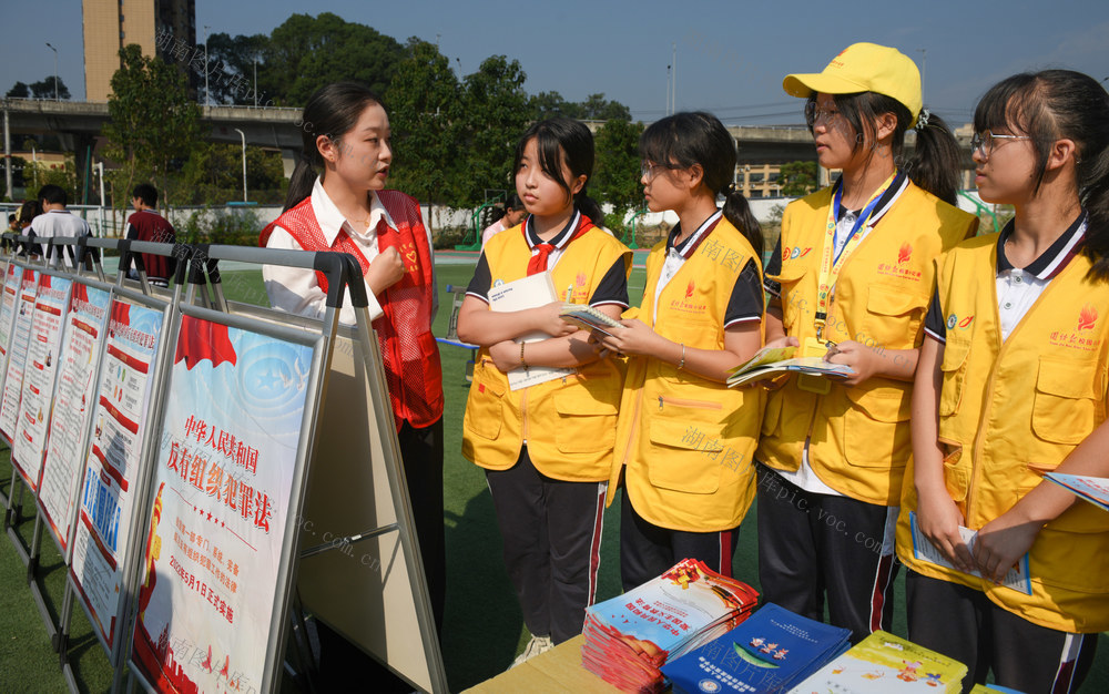 普法 学生 志愿者 展板 宣讲  护航