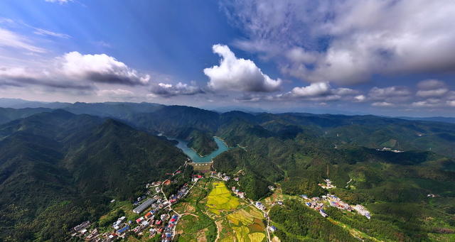 常宁洋泉  野马水库  秋景如画