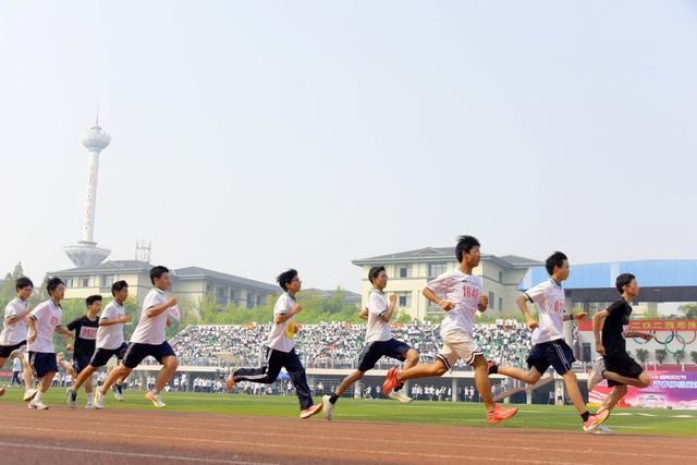 国庆佳节  校园  体育竞赛  长跑 
 跳高  跳远  跳绳  庆祝活动  