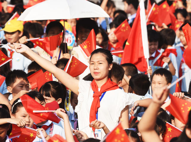 嘉禾：喜迎国庆 祝福祖国