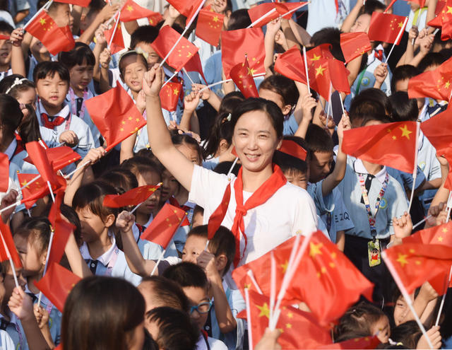嘉禾：喜迎国庆 祝福祖国