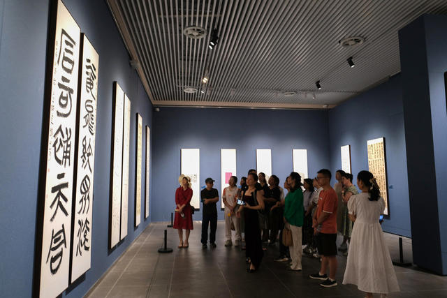 简帛湘韵，全国简帛书法名家，作品展