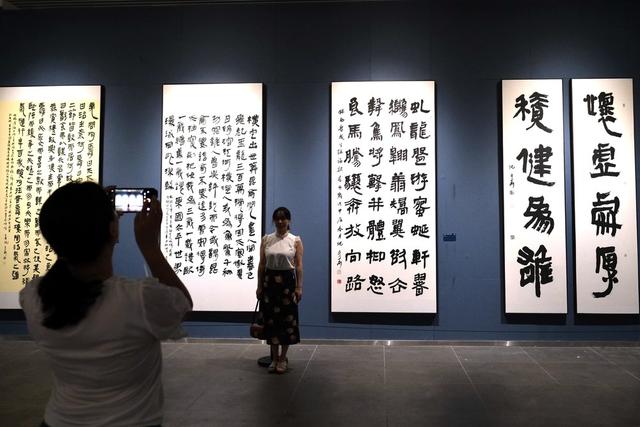 简帛湘韵，全国简帛书法名家，作品展