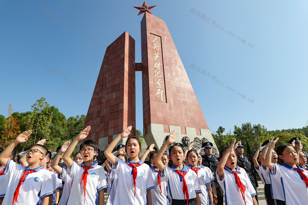 临武县：爱祖国   祭英烈