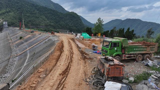 湖南  郴州  苏仙区  高峰水库  除险加固   航拍  黄建华