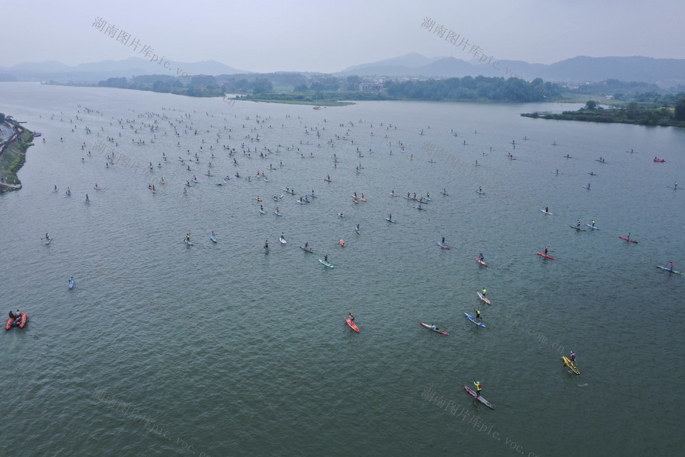 体育 旅游 桨板运动 天子湖国家湿地公园