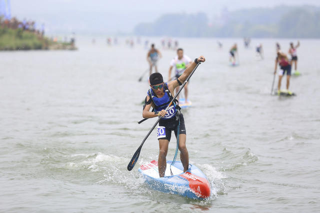 体育 旅游 桨板运动 天子湖国家湿地公园