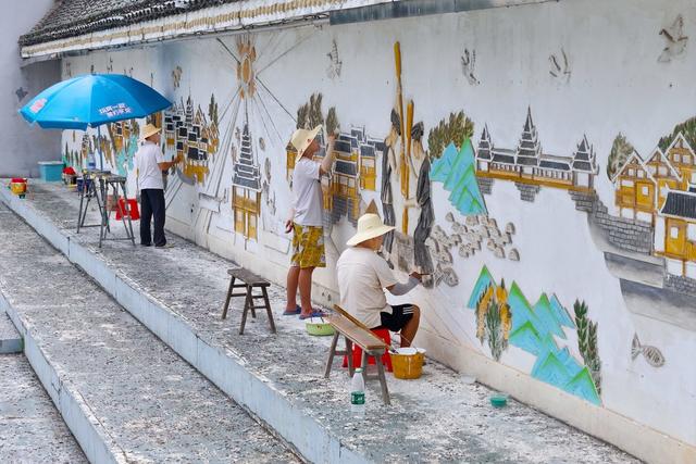 涂鸦、旅游、美化、文旅、画画