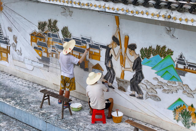 涂鸦、旅游、美化、文旅、画画