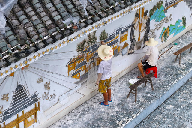 涂鸦、旅游、美化、文旅、画画