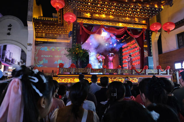 太平街，古戏台，湘剧