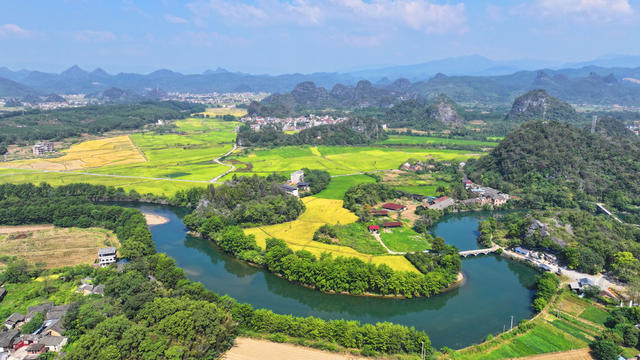 金秋 美景