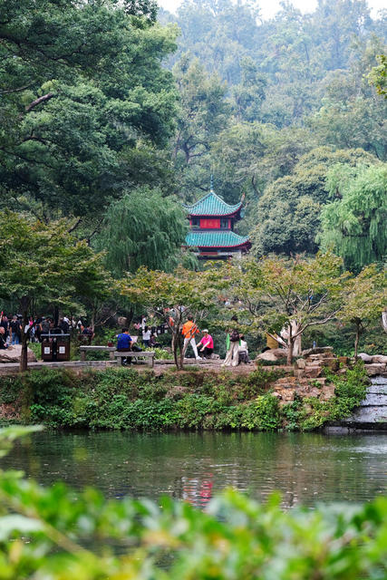 节后“错峰游”升温，爱晚亭