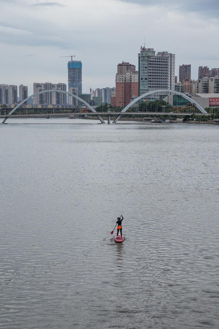 浏阳河  城市  浆板  孤独  划水  乐趣