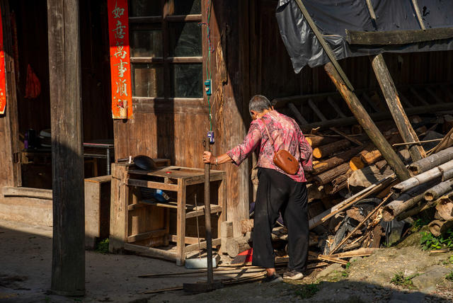 农村 宁静 山村 生活 淳朴
