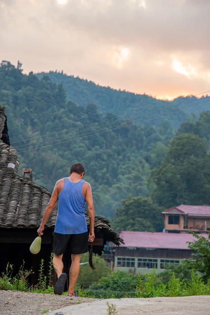 农村 宁静 山村 生活 淳朴