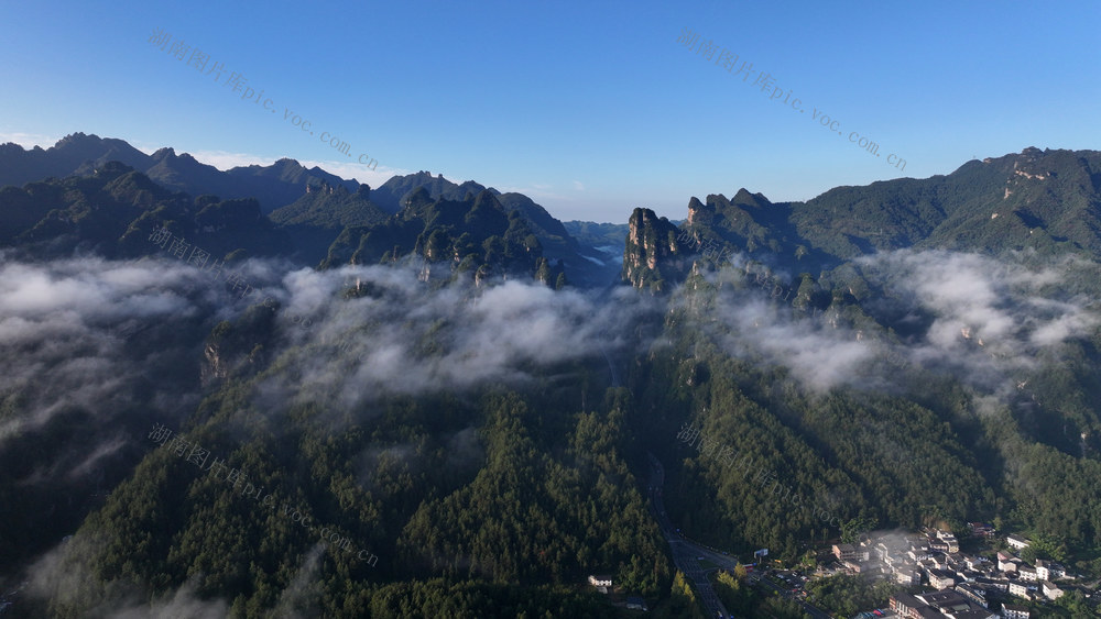 武陵源 云雾 城区